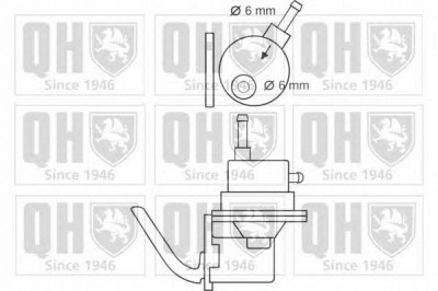 QUINTON HAZELL qfp42 -  Топливный насос